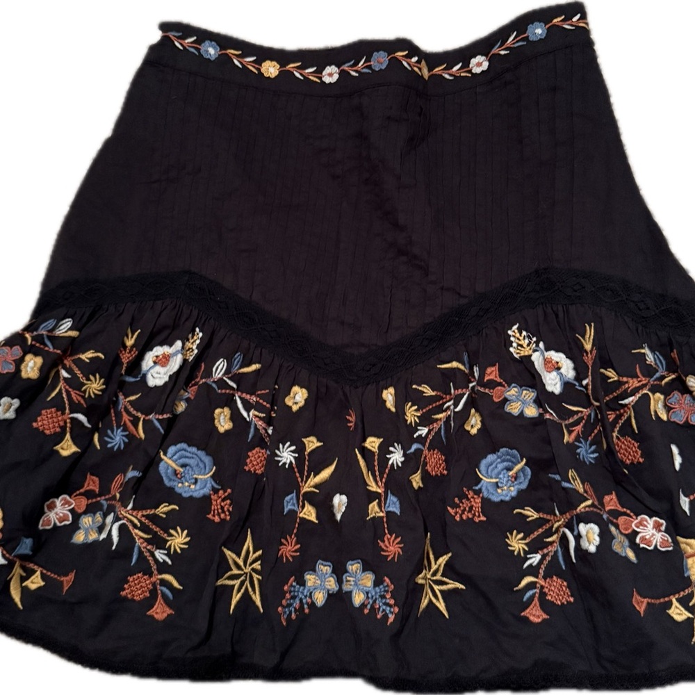 Allison New York Small Floral Ruffled Mini Fairy Ethereal Cottage Core